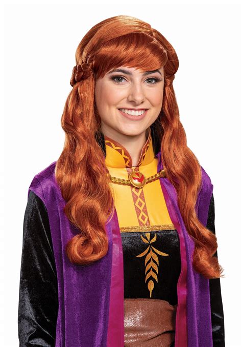 princess anna wig|adult anna wig.